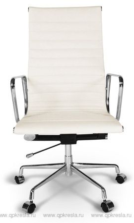 Кресло руководителя Eames (Эймс) Style HB кремовое