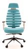 Кресло Everprof Ergo Grey ткань бирюзовый