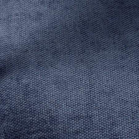 Купить Стул Turin синий вельвет с чёрными ножками по низкой цене