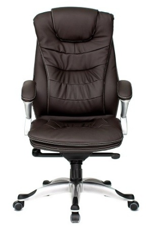 Кресла для больших людей - Кресло Patrick (Патрик) (Экокожа Черный)