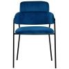 Купить Стул Napoli синий с черными ножками в интернет-магазине КупиКресла.ру