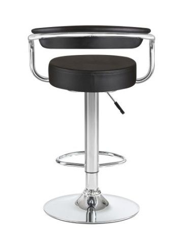 Барный стул ANGEL Экокожа черный