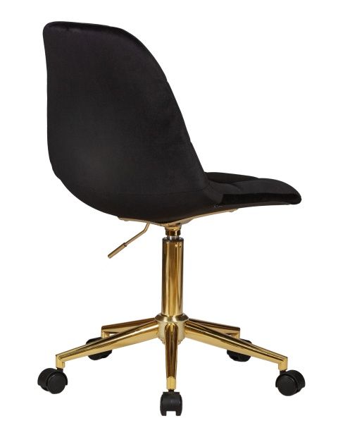 Офисное кресло для персонала DIANA (чёрный велюр (MJ9-101))