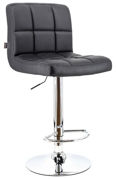 Барный стул Барный стул Everprof Asti Экокожа Черный для кафе, ресторанов и кухни
