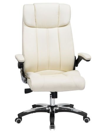 Офисное кресло для руководителей RONALD (кремовый)