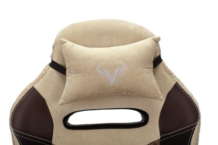 Кресла для геймеров - Кресло игровое Zombie VIKING 6 KNIGHT Fabric бежевый с подголов. крестовина металл