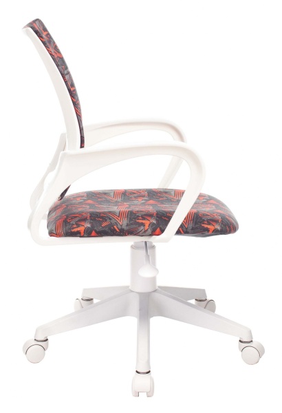 Купить Кресло детское Бюрократ KD-W4 черный/красный красный кристалл крестов. пластик белый пластик белый по низкой цене Кресло детское Бюрократ KD-W4 черный/красный красный кристалл крестов. пластик белый пластик белый | Купить в КупиКресла.ру