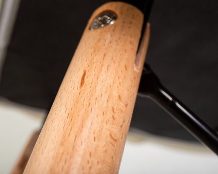 Купить Стул барный BUTTERFLY BAR (ножки светлый бук, цвет чёрный) по выгодной цене для кафе, ресторанов и кухни