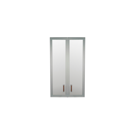 Двери стеклянные К-981 матовый (гарбо)