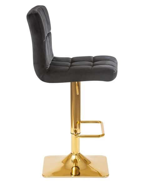 Стул барный GOLDIE (черный велюр (MJ9-101))