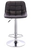 Купить Барный стул Everprof Cooper Экокожа Черный по выгодной цене для кафе, ресторанов и кухни