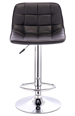 Купить Барный стул Everprof Cooper Экокожа Черный по выгодной цене для кафе, ресторанов и кухни