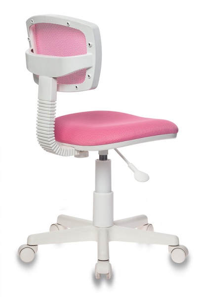 Купить Кресло детское Бюрократ CH-W299 розовый TW-06A TW-13A сетка/ткань крестовина пластик пластик белый по низкой цене Кресло детское Бюрократ CH-W299 розовый TW-06A TW-13A сетка/ткань крестовина пластик пластик белый | Купить в КупиКресла.ру