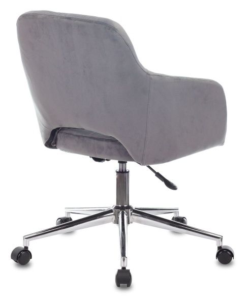 Кресло Бюрократ CH-380SL серая жемчужина Italia 26 крестовина металл хром | Купить в КупиКресла.ру