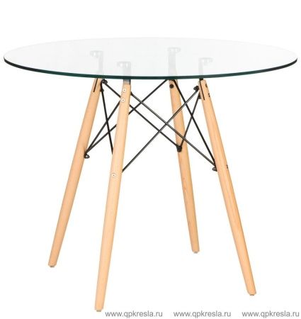 Стол Eames (Эймс) стеклянный Стол Eames (Эймс) стеклянный
