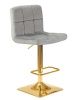Стул барный GOLDIE (серый велюр (MJ9-75))