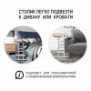 Купить Стол многофункциональный Shuttle 80х58х80-130см, светлое дерево, белый по низкой цене Купить Стол многофункциональный Shuttle 80х58х80-130см, светлое дерево, белый по низкой цене