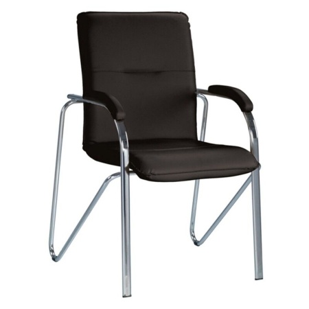 Офисный стул Samba Soft (Самба софт)  Nowystyl (Искусственная кожа V 14 черный)