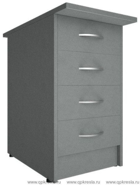 Купить Тумба приставная (4 ящика, с замком) А.ТП-4.2 по низкой цене Купить Тумба приставная (4 ящика, с замком) А.ТП-4.2 по низкой цене