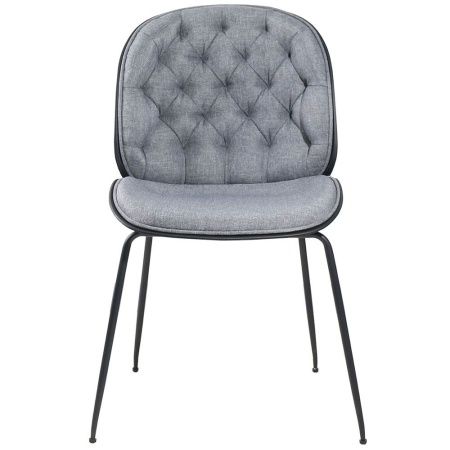 Купить Стул Beetle lounge серый по низкой цене