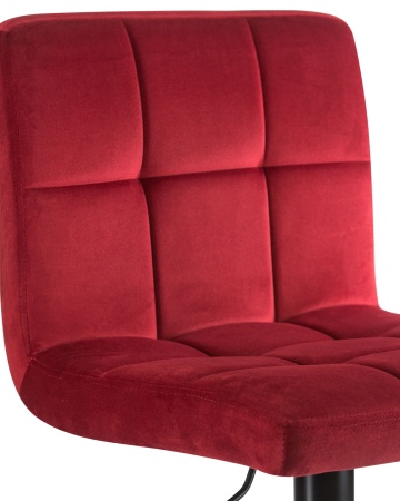Купить Стул барный DOMINIC (бордо велюр (MJ9-43)) по выгодной цене для кафе, ресторанов и кухни