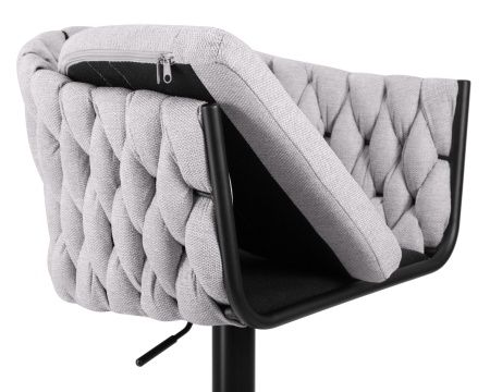 Стул барный LEON (серая ткань (LAR 275-17))