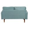 Купить Диван Scott двухместный серо-голубой по низкой цене