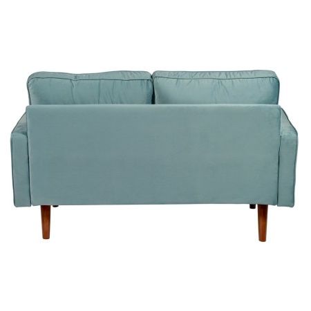 Купить Диван Scott двухместный серо-голубой по низкой цене