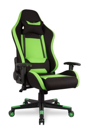 Геймерское кресло Кресло College BX-3760 Black/Green