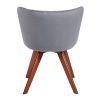 Купить Стул Bella серый, темный орех в интернет-магазине КупиКресла.ру