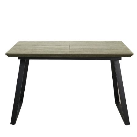 Купить Стол Stockholm раскладной 120-160х80х75см, серый дуб по низкой цене