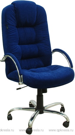 Кресло руководителя Рич хром