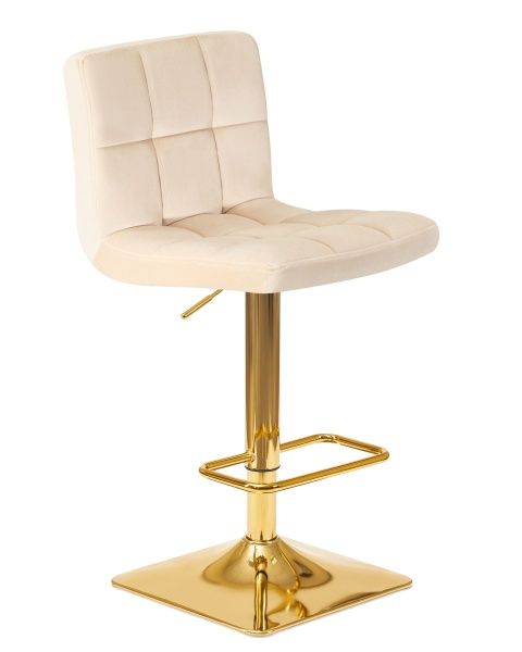 Стул барный GOLDIE (бежевый велюр (MJ9-10))
