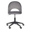 Стул Leo вращающийся на колесиках темно-серый - ваш секрет комфорта и продуктивности Офисные кресла - Стул Leo вращающийся на колесиках темно-серый