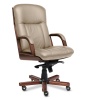 Кресло (VIP) CANNES A Натуральная кожа (кожа+эко) Бежевый