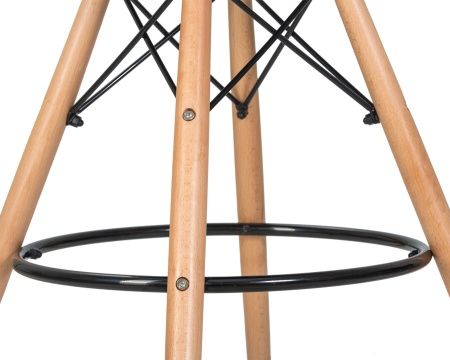 Стул барный DAW BAR (ножки светлый бук, цвет серый)