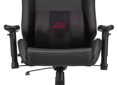 Кресла для геймеров - Кресло игровое Zombie HERO BATZONE PRO черный искусственная кожа с подголов. крестовина пластик