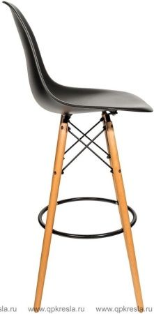 Барный стул Eames (Эймс) Пластик Белый