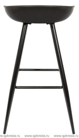 Барный стул ФЛЭШ Пластик Черный