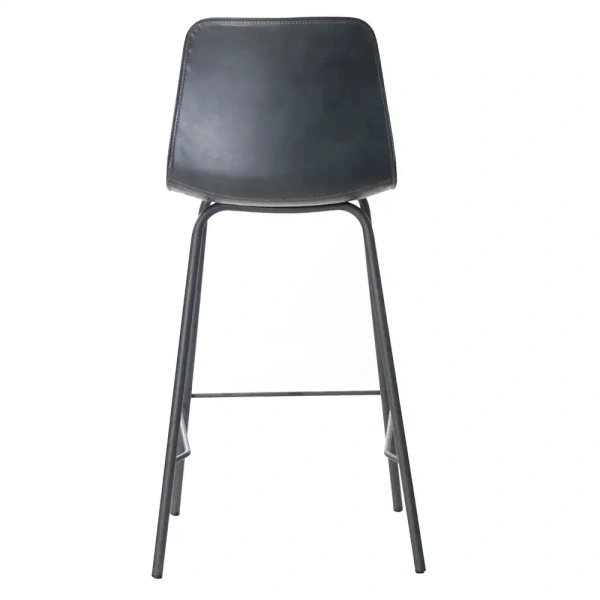 Стул полубарный Chicago графит для кафе, ресторанов и кухни