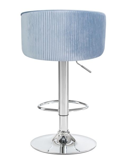 Стул барный DARCY (серо-голубой велюр (1922-6)) для кафе, ресторанов и кухни