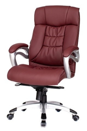 Кресла для больших людей - Кресло George (Джордж) (Экокожа Черный)