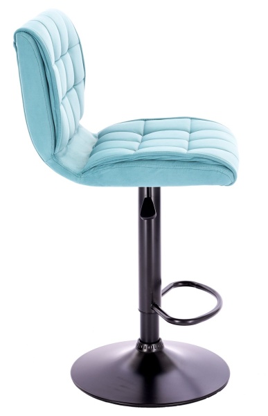 Барный стул Everprof Richy Ткань Бирюзовый для кафе, ресторанов и кухни