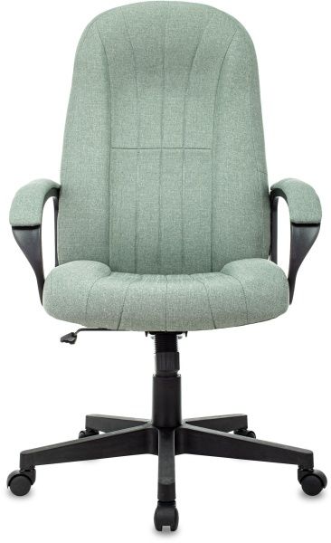 Кресло руководителя Бюрократ T-898 зеленый 38-407 крестов. пластик