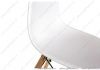 Барный стул Eames (Эймс) Пластик Белый