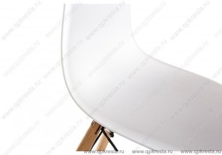 Барный стул Eames (Эймс) Пластик Белый