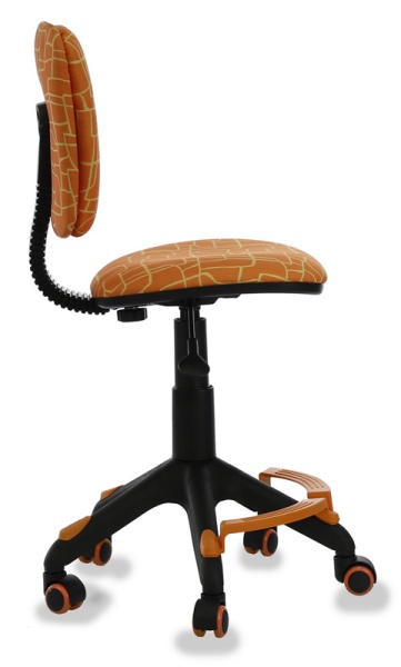 Купить Кресло детское Бюрократ CH-204-F оранжевый жираф крестовина пластик подст.для ног по низкой цене Кресло детское Бюрократ CH-204-F оранжевый жираф крестовина пластик подст.для ног | Купить в КупиКресла.ру