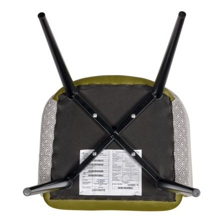 Купить Стул Bruno ярко-зеленый с жаккардом по низкой цене Купить Стул Bruno ярко-зеленый с жаккардом в интернет-магазине КупиКресла.ру