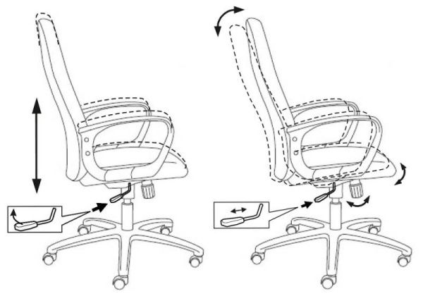 Кресло руководителя Бюрократ Ch-808AXSN синий TW-10 крестовина пластик | Купить в КупиКресла.ру