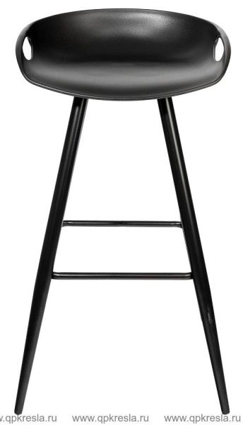 Барный стул ФЛЭШ Пластик Черный